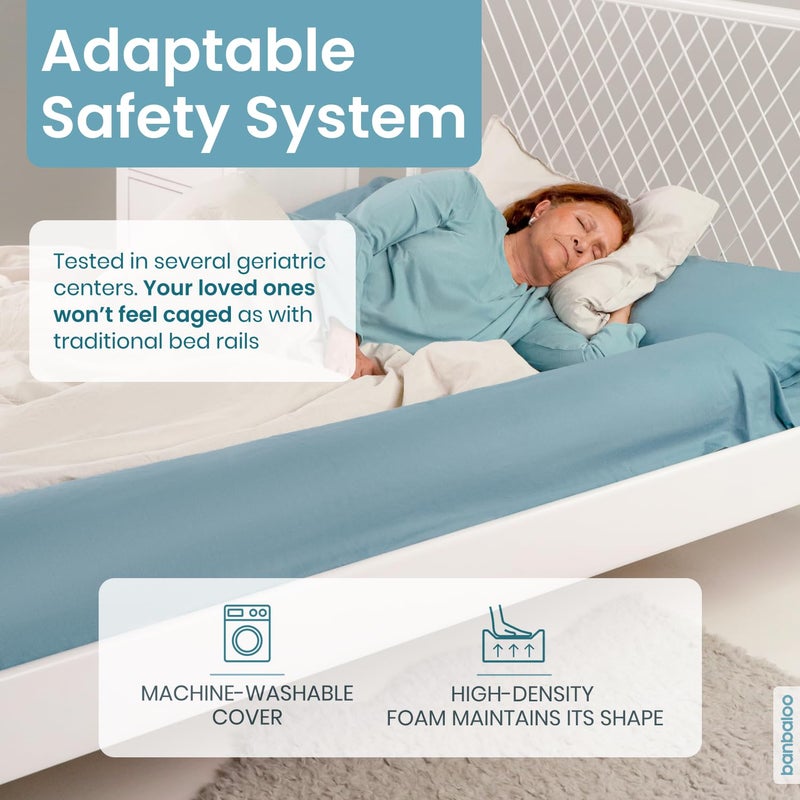 BANBALOO | Bed Rails for Elderly Adults Safety | Bed Restraints Guard Rails for Adults and Seniors | King, Queen, Twin, Full Size and Adjustable - Image 2